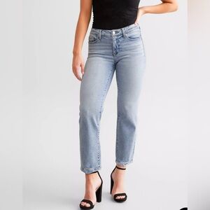 Buckle Black Jeans : Fit No. 53 Cropped Straight Stretch Jean | Size 23x28